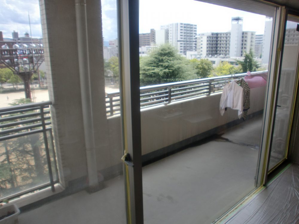 ＜お客様の声＞大阪市城東区 分譲マンションのUVカットガラスコーティング2